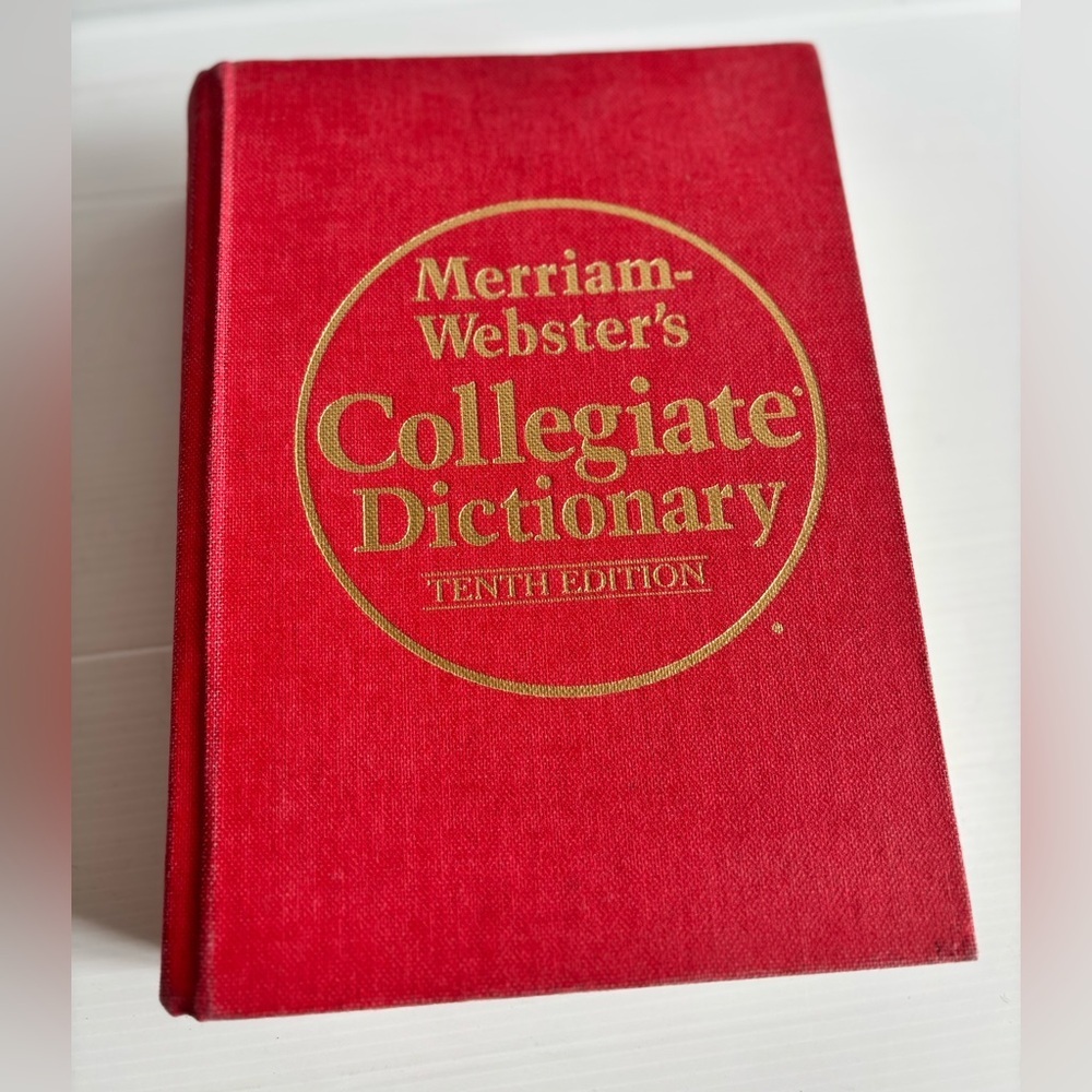 Merriam Webster Collegiate Dictionary Tenth Edition 2001